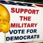 Military Vote Democrat